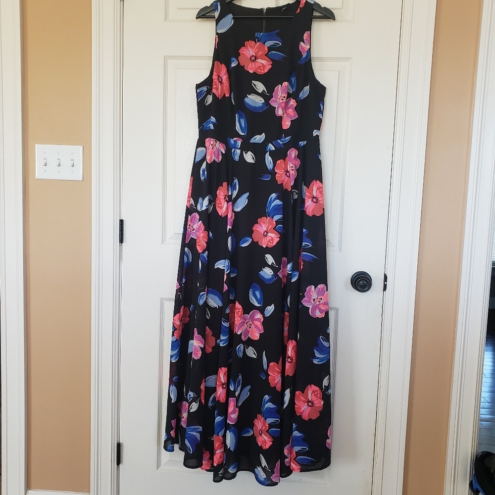Torrid floral maxi dress